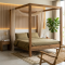 Aren Recycled Teak Canopy Bed