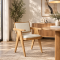Arm Chair Kursi Makan Nyaman Scandinavian Style