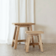 Artisan Reclaimed Teak Wood Stool