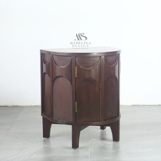 Aryan Meja Nakas Bedside Mid-Century Modern