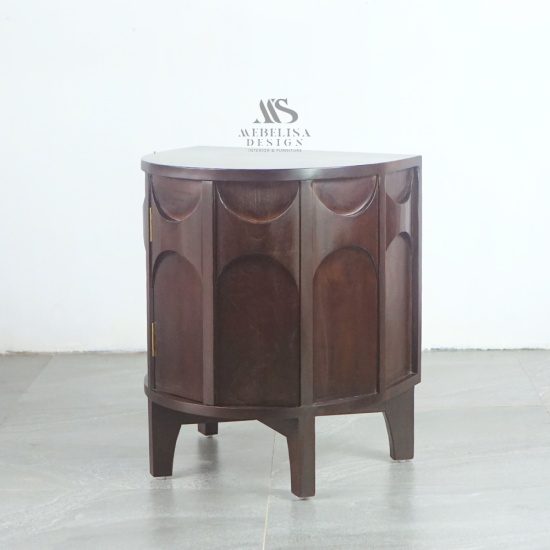 Aryan Meja Nakas Bedside Mid-Century Modern