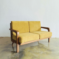 Atama Sofa Minimalis Modern 2 Seater Rangka Jati