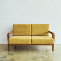 Atama Sofa Minimalis Modern 2 Seater Rangka Jati