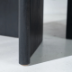 Avus Round Dining Table in Black