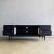 Ayanda TV Console Bufet TV Retro 2 Pintu Anyaman