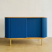 Azul Sideboard Bufet Minimalis Model Salur Kaki Besi