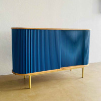 Azul Sideboard Bufet Minimalis Model Salur Kaki Besi