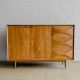 Baariz Sideboard Bufet Retro Minimalis Kayu Jati Solid