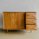 Baariz Sideboard Bufet Retro Minimalis Kayu Jati Solid