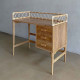 Bali Desk Meja Belajar Retro 3 Laci