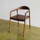 Bambor Chair Kursi Makan Cafe Kayu Jati Solid Base