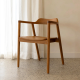 Bilbo Outdoor Slatted Dining Chair Natural