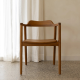 Bilbo Outdoor Slatted Dining Chair Natural