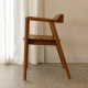 Bilbo Outdoor Slatted Dining Chair Natural