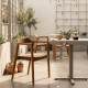 Bilbo Outdoor Slatted Dining Chair Natural Bilbo Outdoor Slatted Dining Chair Natural
