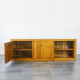 Bufet Panjang Meja TV Modern Minimalis Kayu Solid
