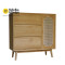 Bufet Cabinet Retro 3 Laci 1 Pintu Anyaman