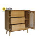 Bufet Cabinet Retro 3 Laci 1 Pintu Anyaman Bufet Cabinet Retro 3 Laci 1 Pintu Anyaman