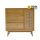 Bufet Cabinet Retro 3 Laci 1 Pintu Anyaman Bufet Cabinet Retro 3 Laci 1 Pintu Anyaman