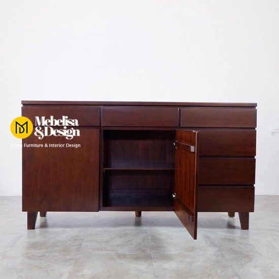 Bufet Crezenza Laci Pintu Minimalis Merry