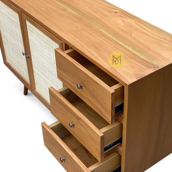 Bufet Kayu Minimalis Modern Scandinavian