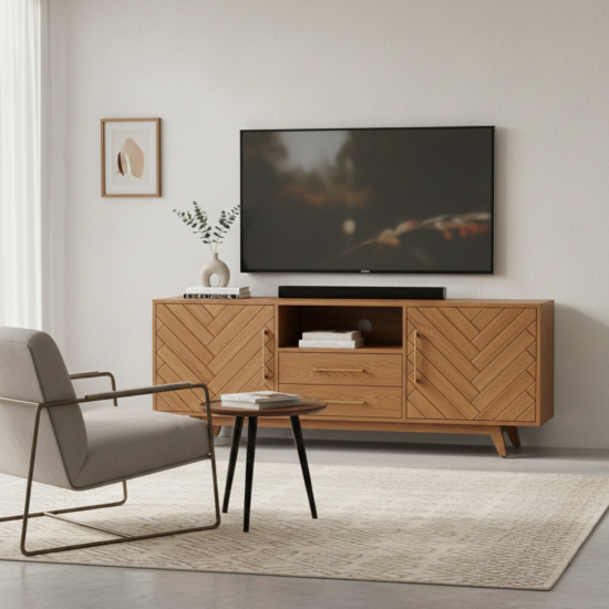 Bufet Rak TV Scandinavian Jati Dewina
