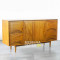 Bufet Retro Mid-Century Minimalis Kayu Jati Solid
