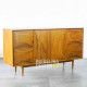 Bufet Retro Mid-Century Minimalis Kayu Jati Solid