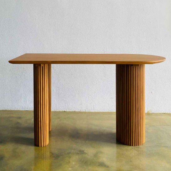 Cilia Bar Table Meja Bar Tinggi  Mid-Century Jati
