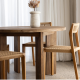 Circular Reclaimed Teak Dining Table
