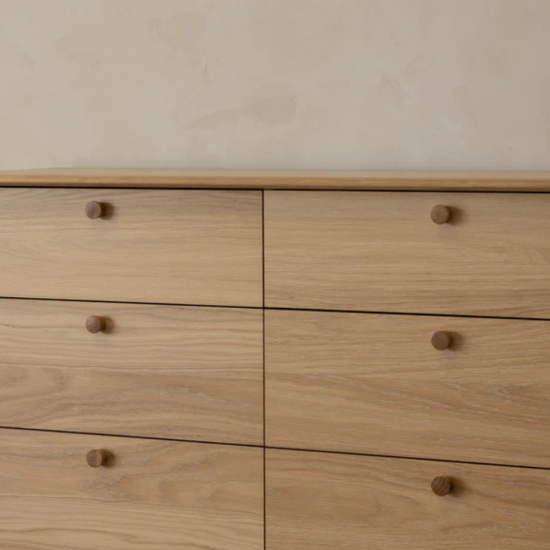 Copenhag 6 Drawer Lowboy