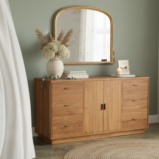 Wahyunda Sideboard Bufet Minimalis Kayu Jati Solid Wahyunda Sideboard Bufet Minimalis Kayu Jati Solid