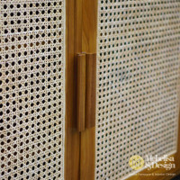 Credenza Bufet Retro Minimalis Kayu Jati Kombinasi Rotan Credenza Bufet Retro Minimalis Kayu Jati Kombinasi Rotan