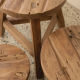 Dallas Stool Reclaimed Wood