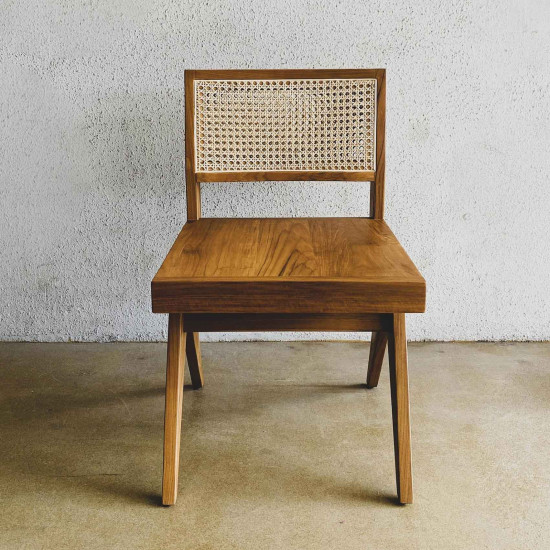 Dana Chair Kursi Makan Jati Minimalis Scandinavian Solid Base