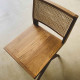 Dana Chair Kursi Makan Jati Minimalis Scandinavian Solid Base