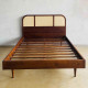 Duhan Bed Tempat Tidur Retro Jati Kombinasi Rotan Duhan Bed Tempat Tidur Retro Jati Kombinasi Rotan
