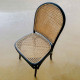 Etta Chair Kursi Makan Rotan Kayu Jati Mid-Century