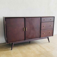 Fahad Sideboard Bufet Minimalis Kayu Jati Solid