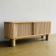 Fania TV Console Bufet Meja TV Minimalis Retro