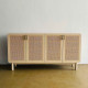Figma Shoe Cabinet Bufet Rak Sepatu Panjang Minimalis 4 Pintu Anyaman Figma Shoe Cabinet Bufet Rak Sepatu Panjang Minimalis 4 Pintu Anyaman