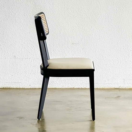 Freya Chair Kursi Makan Minimalis Kombinasi Anyaman