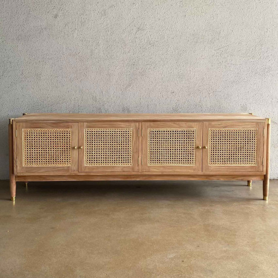Gawas TV Console Meja TV Bufet Kabinet Console Retro Gawas TV Console Meja TV Bufet Kabinet Console Retro