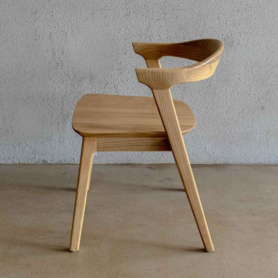 Gia Chair Kursi Makan Minimalis Banteng Kayu Jati