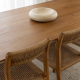 Glide Dining Table Set Natural