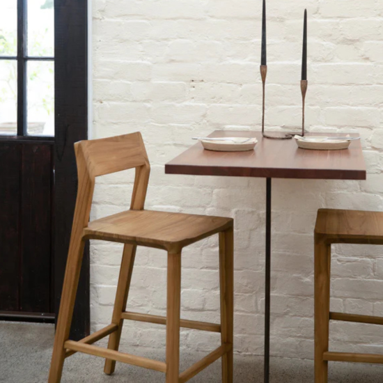 Glide Luxe Stool Natural