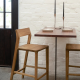 Glide Luxe Stool Natural