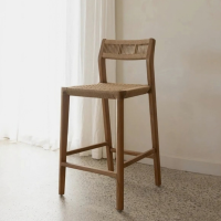 Glide Luxe Stool Natural Loom