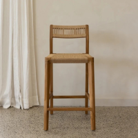 Glide Luxe Stool Natural Loom