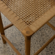 Glide Luxe Stool Natural Loom